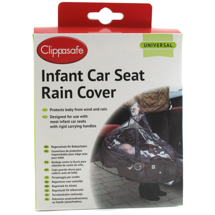 Picture of 0200- Car Seat Rain Cover-protects baby from wind and rain